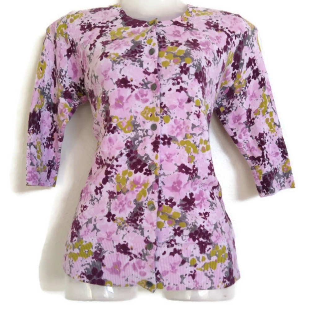 Merona Floral Print Sweater.